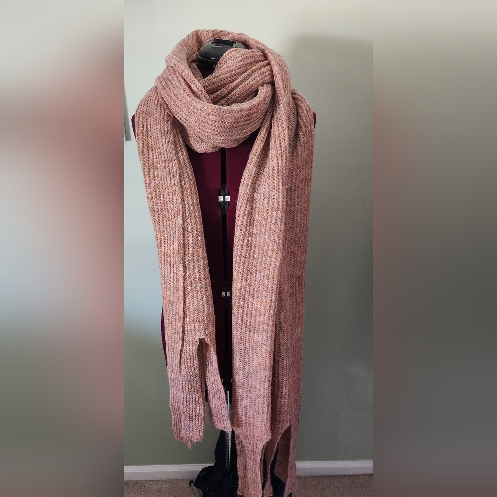 Anthropologie Extreme Fringe Scarf